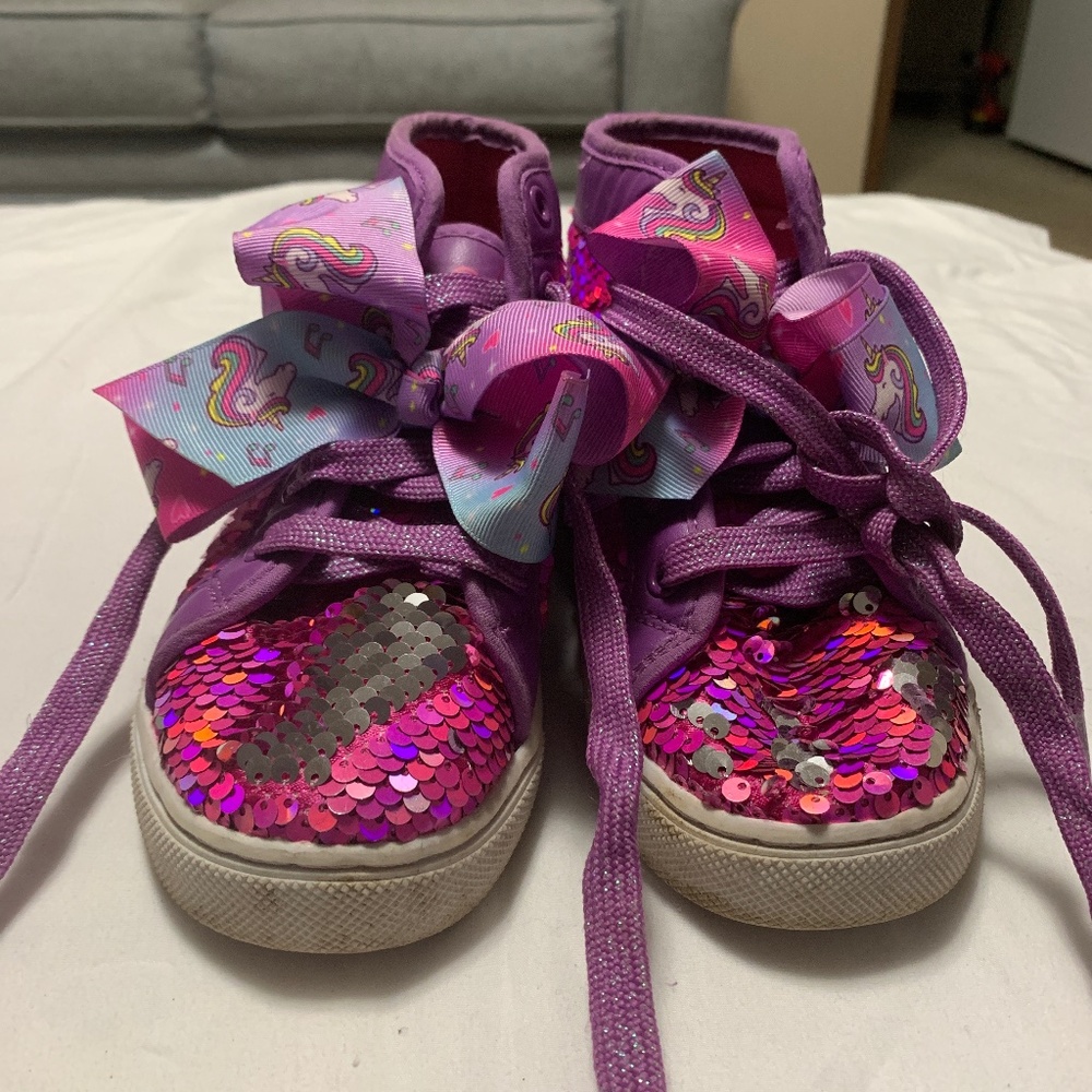 Girls JoJo Siwa sequins shoes